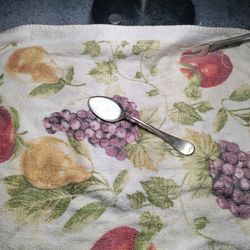 Silver plated railway spoon