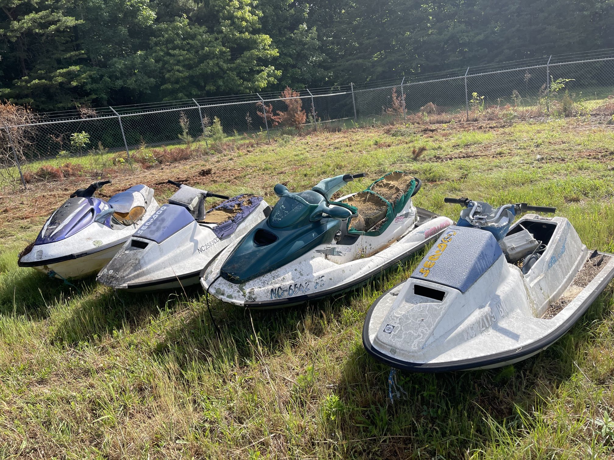4 Sea-Doo Jet skis (Bombardier Recreational Products)