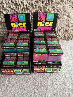 Needoh Nice Cube – Super Solid Squish 🧊💖