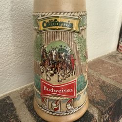 Budweiser Beer Stein 