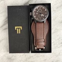 Trillani Leather Quartz Watches