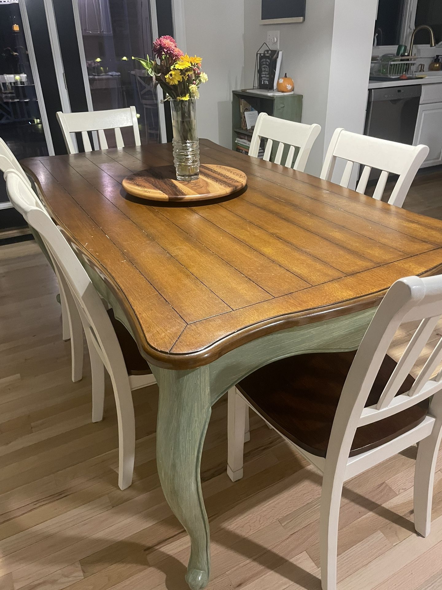 Farmhouse Kitchen Table (Not Sold With Chairs)