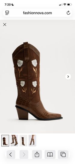 New Brown Boots 7.5