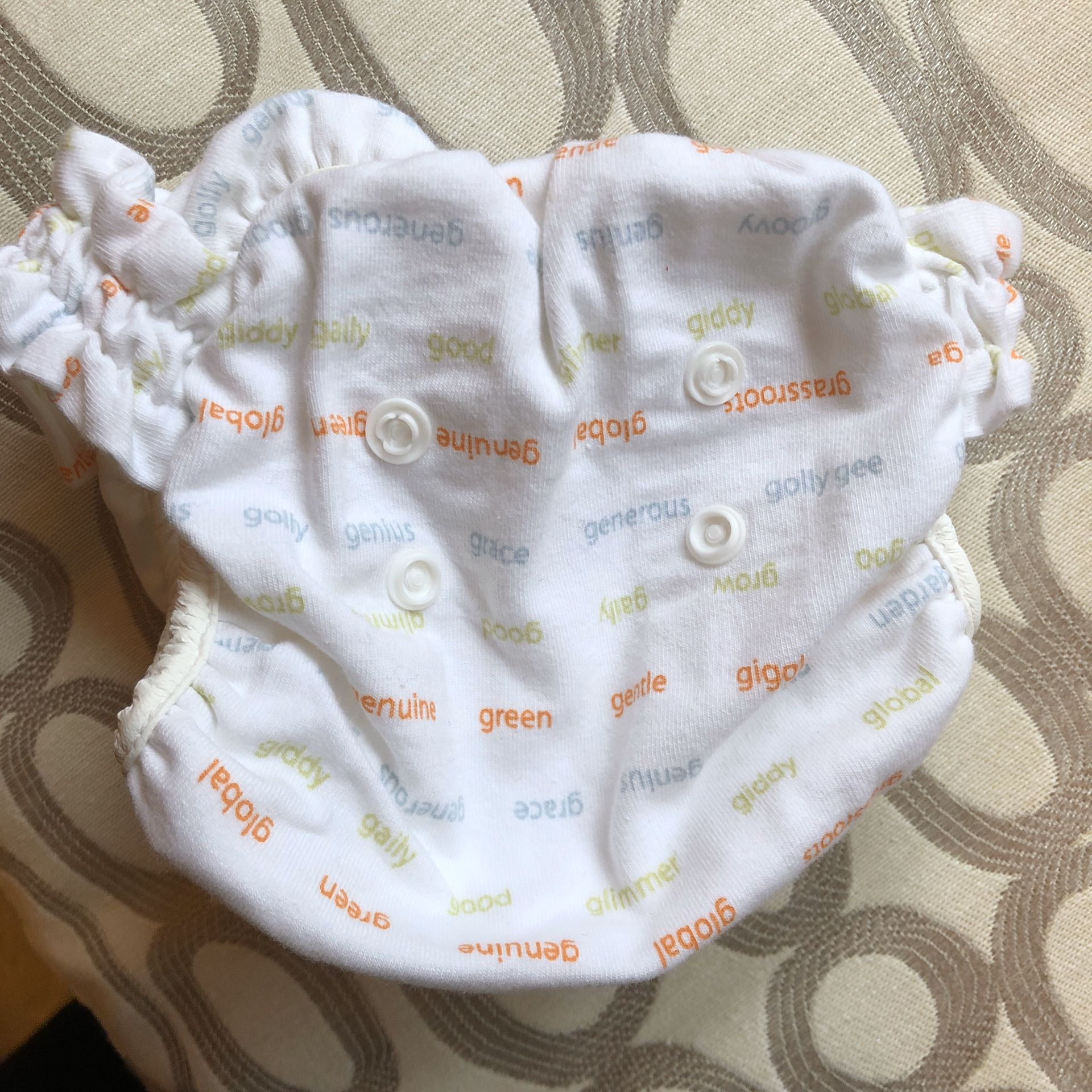 7 Newborn G Diapers/G Pants Cloth Diapers
