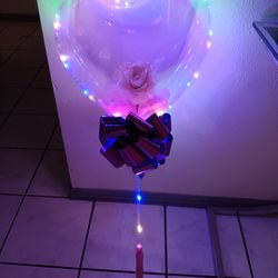 Clear Light Up Balloons 