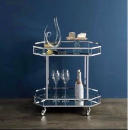 Pretty Bar cart ! Like New from Z Gallery