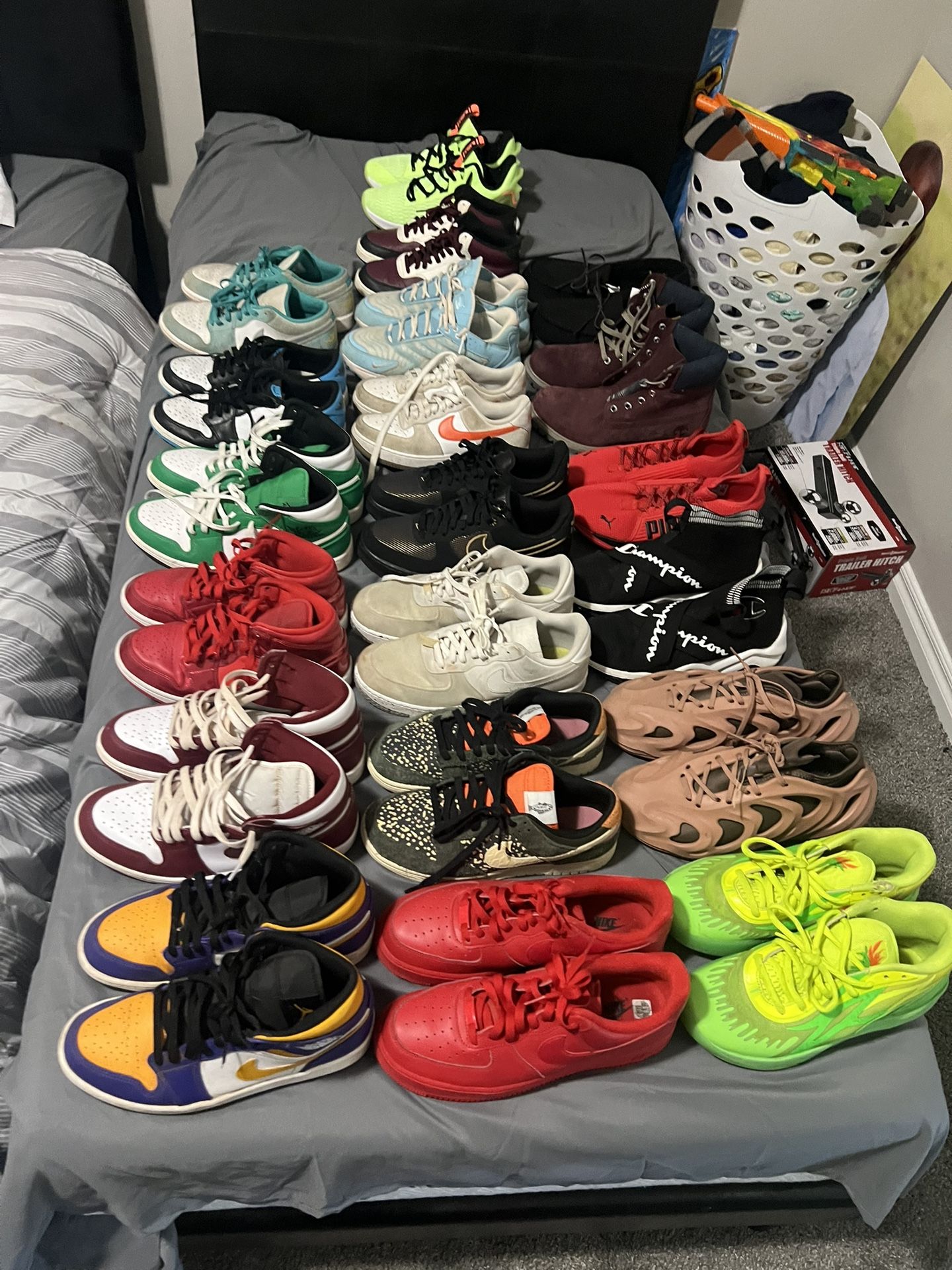 Shoes All Different Colors
