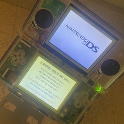 Clear Nintendo DS Lite