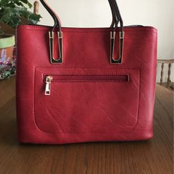 New With Tags Red Purse