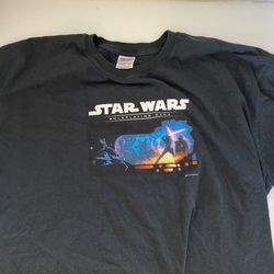 2001 Star Wars Staff Shirt 2xl