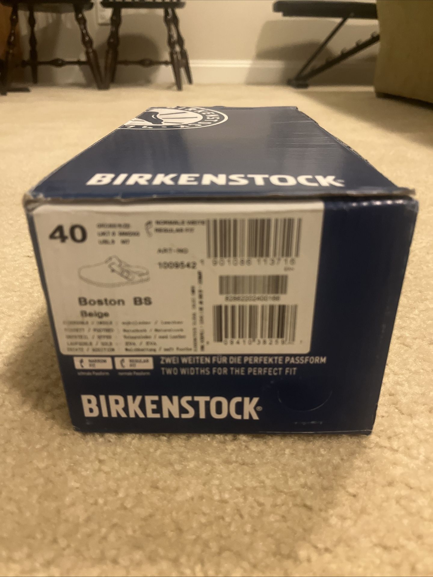 Birkenstock Boston BS Beige