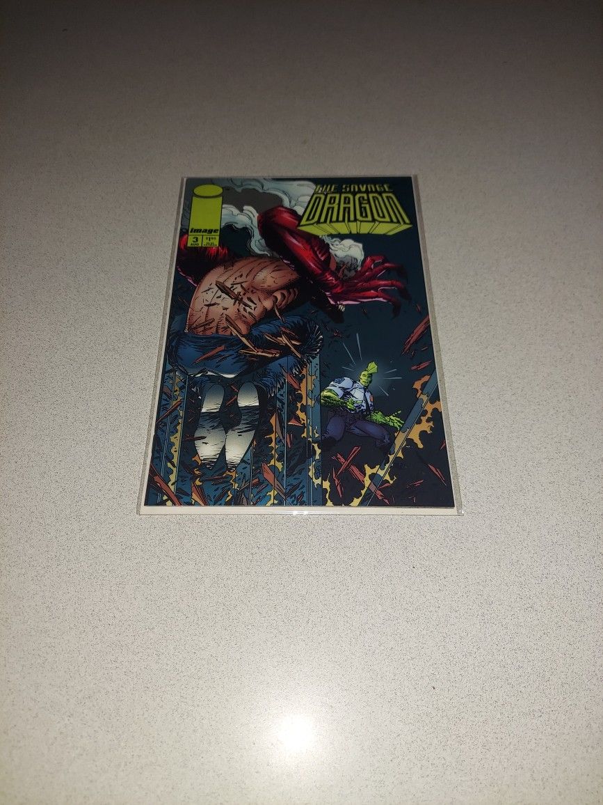 1993 THE SAVAGE DRAGON #3 COMIC BAGGED AND BOARDED