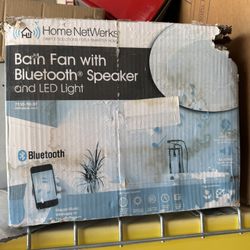 Bathroom Vent With Speaker Bluetooth 