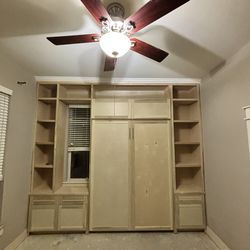 Custom cabinet Murphy bed