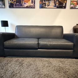 Contemporary Couch,  Seat, And Ottoman