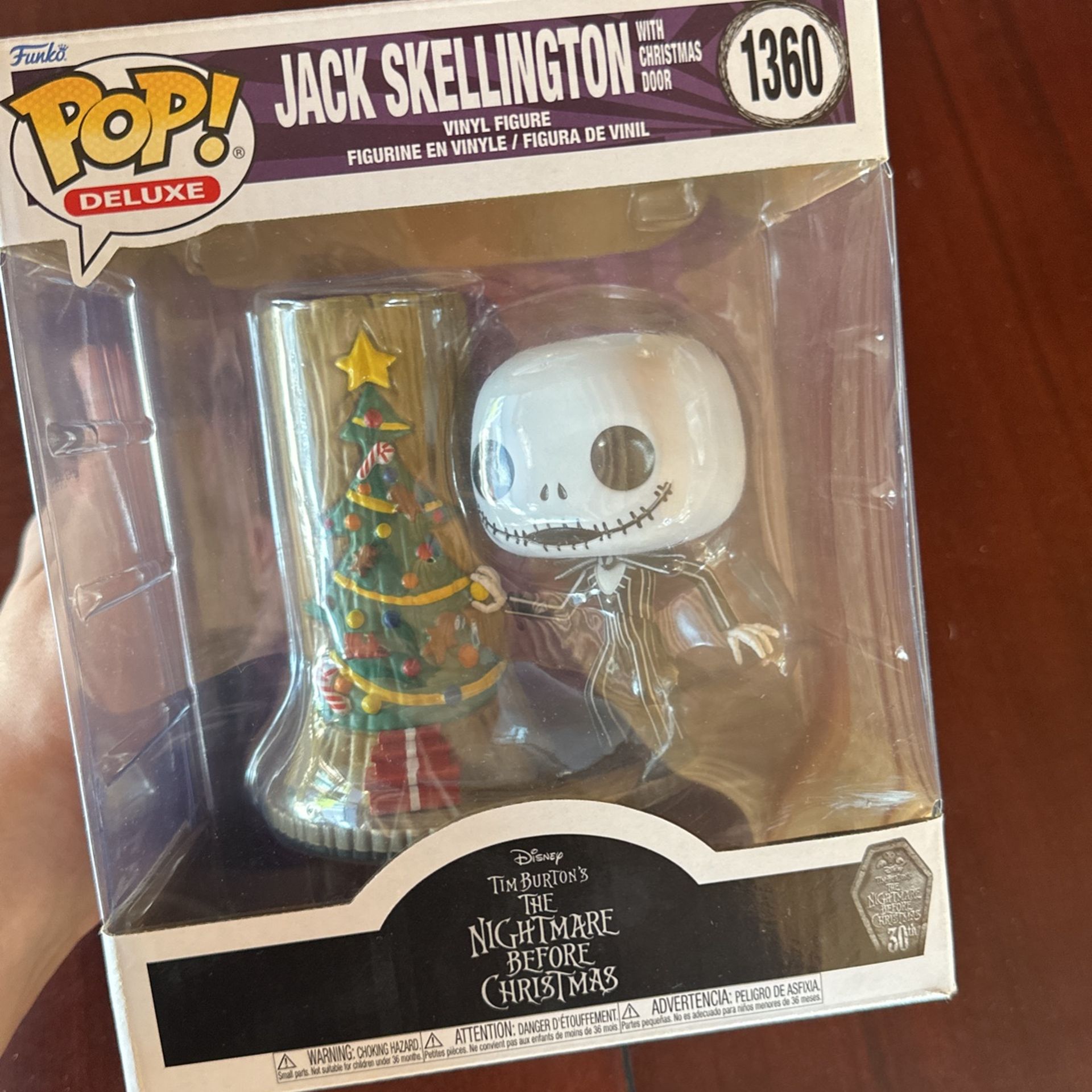 Disney Tim Burton’s The Nightmare Before Christmas Jack Skellington Funk Pop