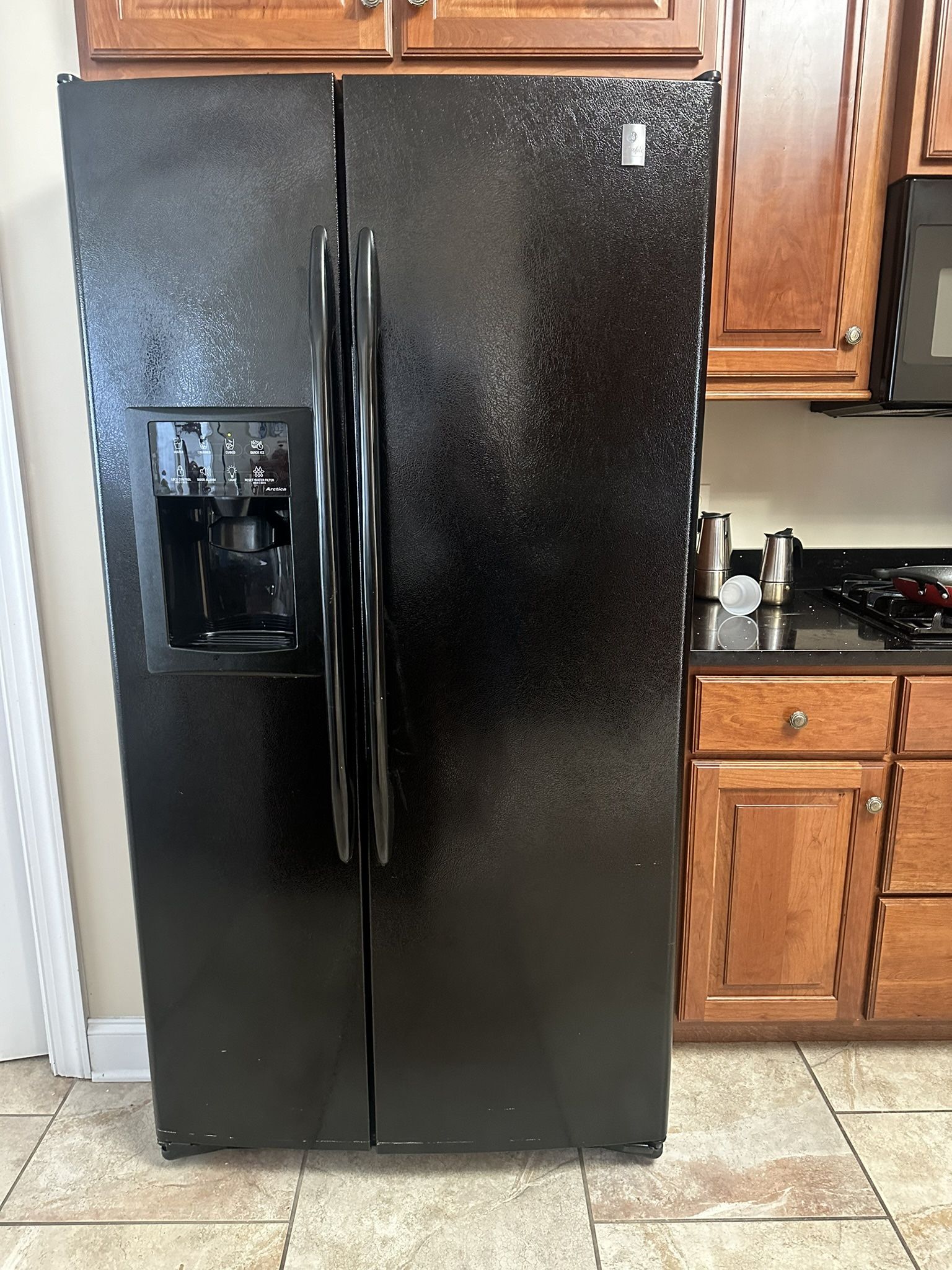 Whirlpool Black Refrigerator