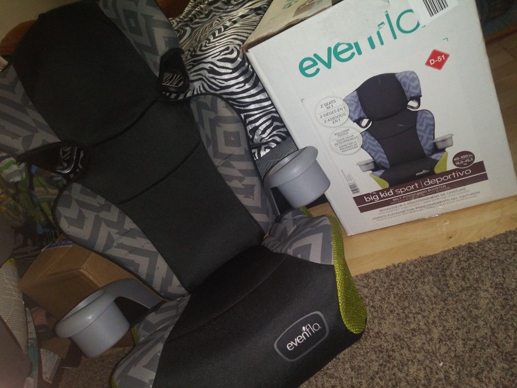 Evenflo high back booster seat / Car seat