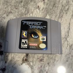 Perfect Dark For Nintendo 64 N64