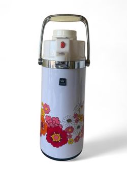 70’s Vintage Flower Power Airpot. 🌼