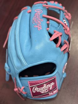 Rawlings HOH R2G 11.5” Columbia Blue/Pink PROR204-2CBP I-Web Glove