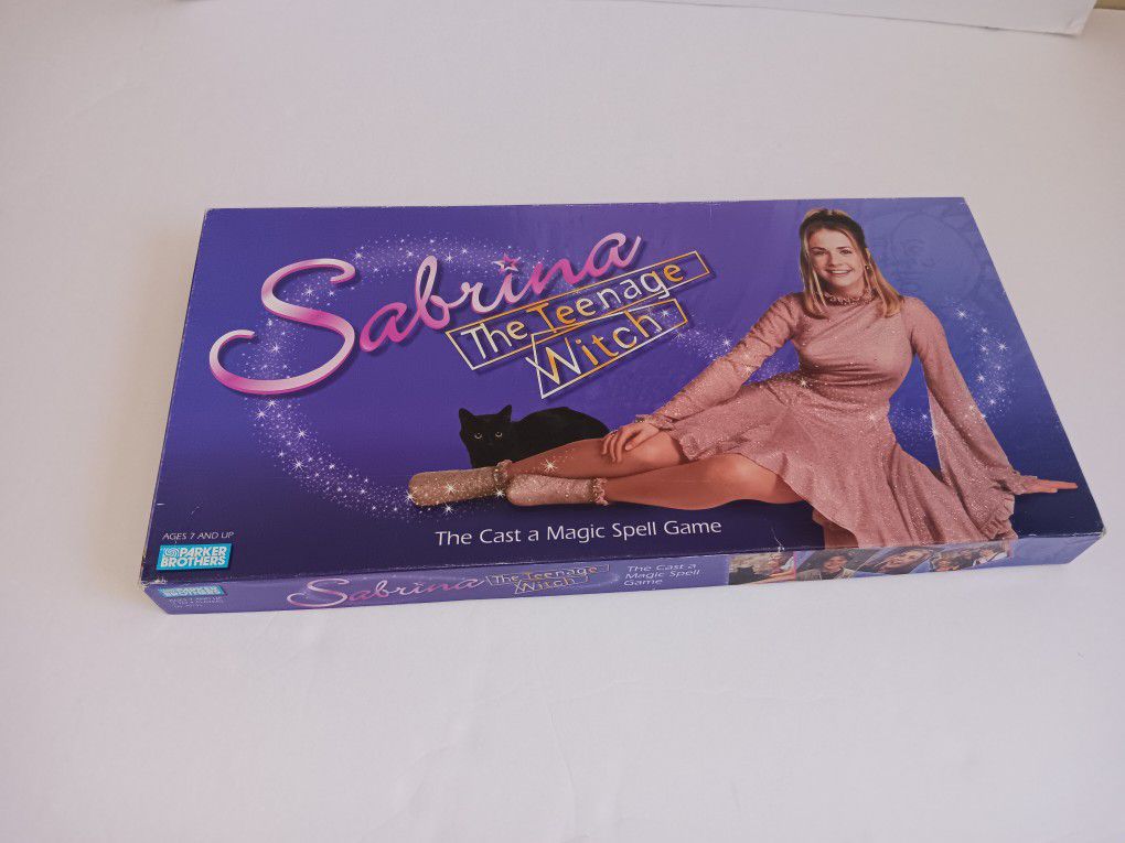 Sabrina The Teenage Witch Board Game Preowned Vintage 100% Complete