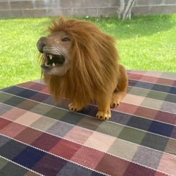 Legend Of The Big Cats Lion Loose 12" Action Figure Wow Wee 1999, It's not working well, the head gets stuck 