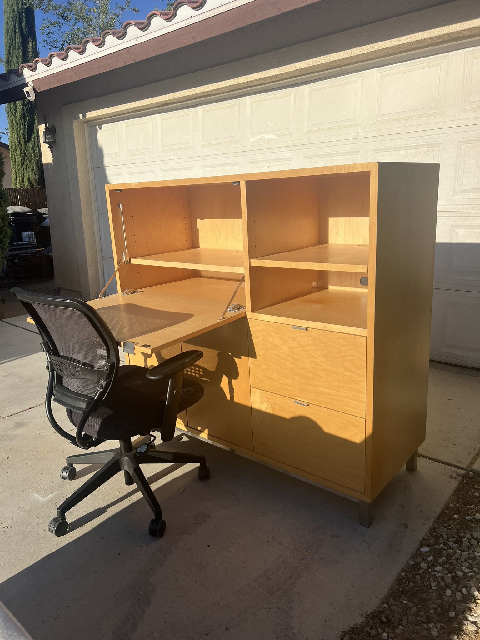 Custom Armoire Desk!