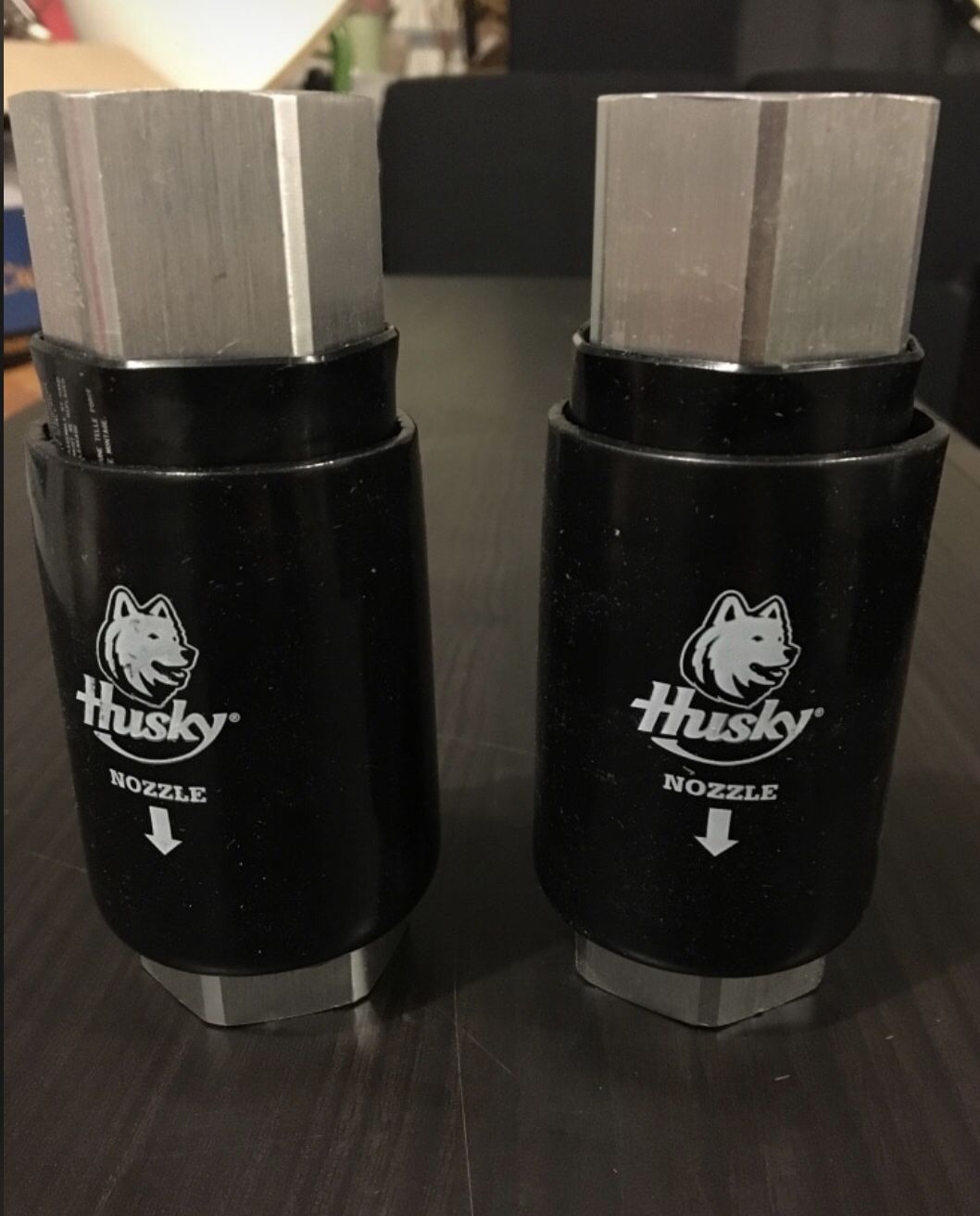 BRAND NEW, NEVER OPENED - 2 Husky 2276 Reconnectable Safe-T-Break, 1" F x 1" F