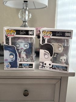 🦋 Corpse Bride Funko Pops 🦋