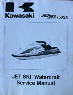 Kawasaki jet ski service/ owners manual