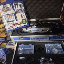 Dremel With Case And Tons Of Extras