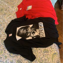 Supreme Shirts Both of them for 160 !!!!