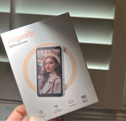 Selfie Screen,4-inch Magnetic Phone Vlog Selfie Monitor Screen 4K 60fps