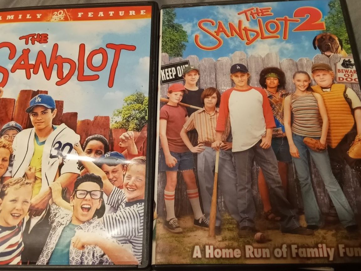 The SANDLOT 1 AND SANDLOT 2 DVD