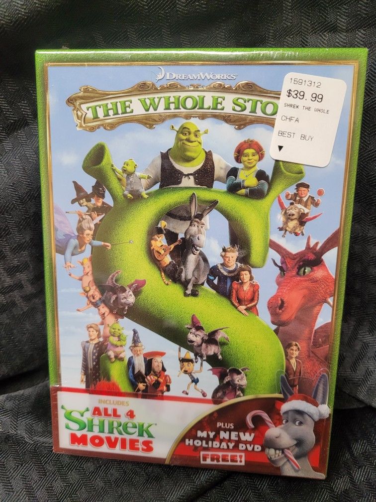 Shrek 4 Pack  Collection Unopened 