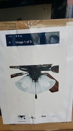 3 Lamp for ceiling fun light