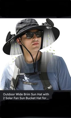 Solar Fan Hat 