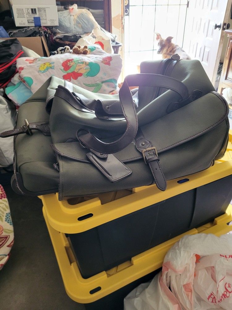 Vintage Polo Ralph Lauren Rolling Duffle Bag