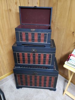 3 Storage Chest-trunks 