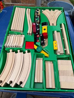 Vintage brio train set from the 80’s