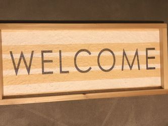 Welcome Sign