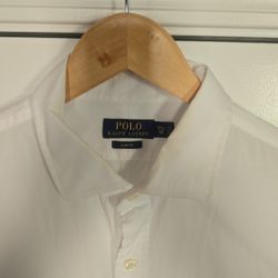 Polo Dress Shirt 17 1/2 White