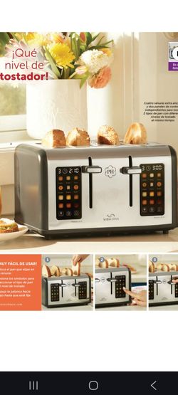 TOSTADOR DE 4 REBANADAS VIDA SANA PRINCESS HOUSE