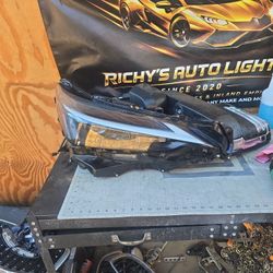 22-24 23 LEXUS NX NX350 NX250 NX350h HEAD LIGHT HEADLIGHT OEM FULL LED 