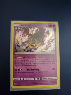 Giratina Pokémon Card