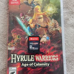 Hyrule Warriors Age Of Calamity (Nintendo Switch - Orlando - As New)