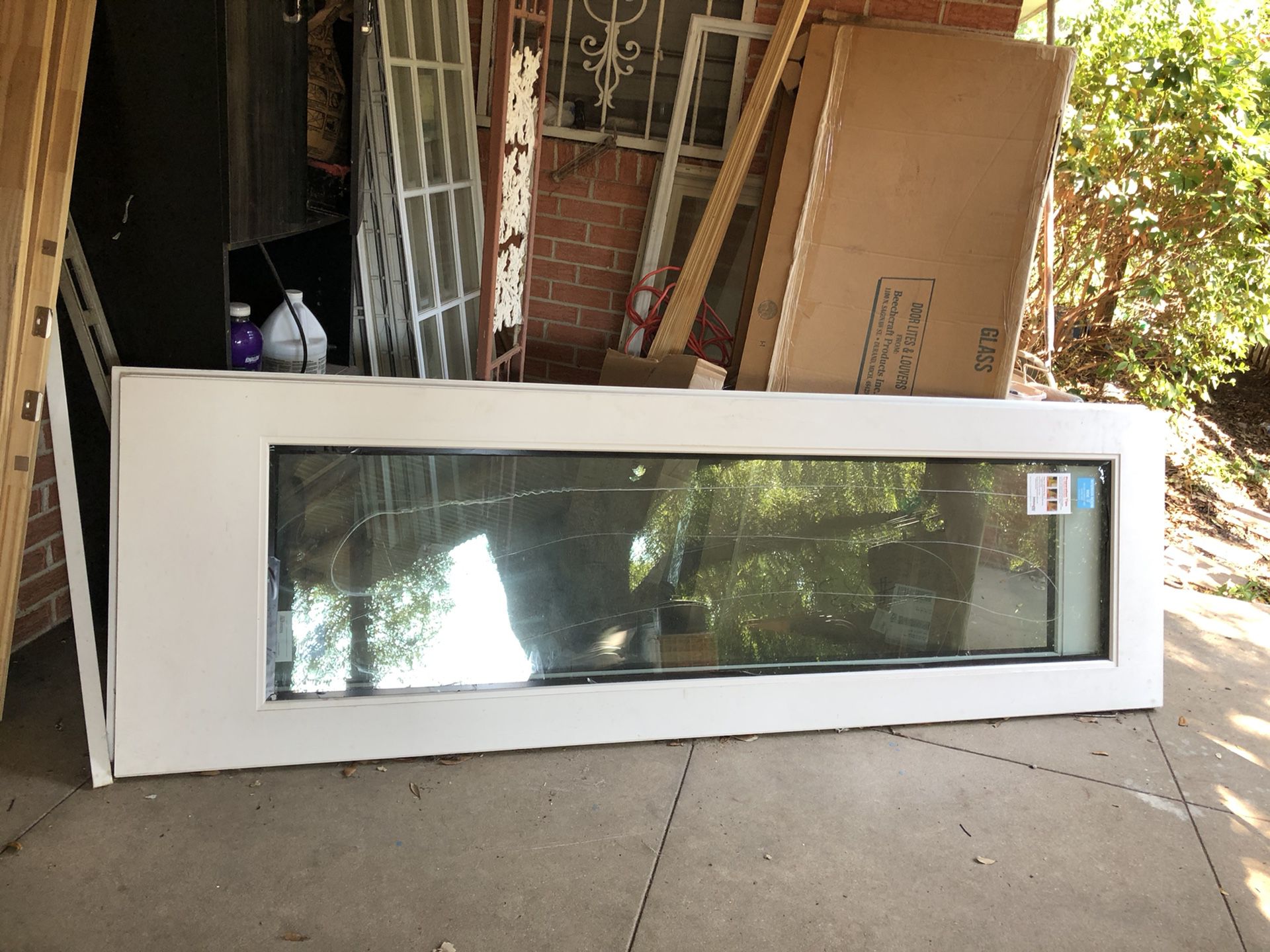 90$ Clear Glass Door For Sale Brand New!