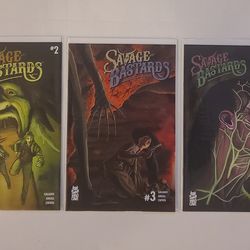 Savage Bastards #1-5 (MAD Cave Studios)2020 Complete Series NM Bagged & Boarded
