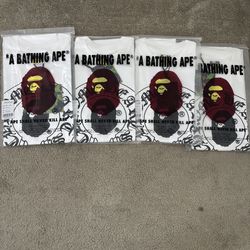 Bape white chrome hearts shirts